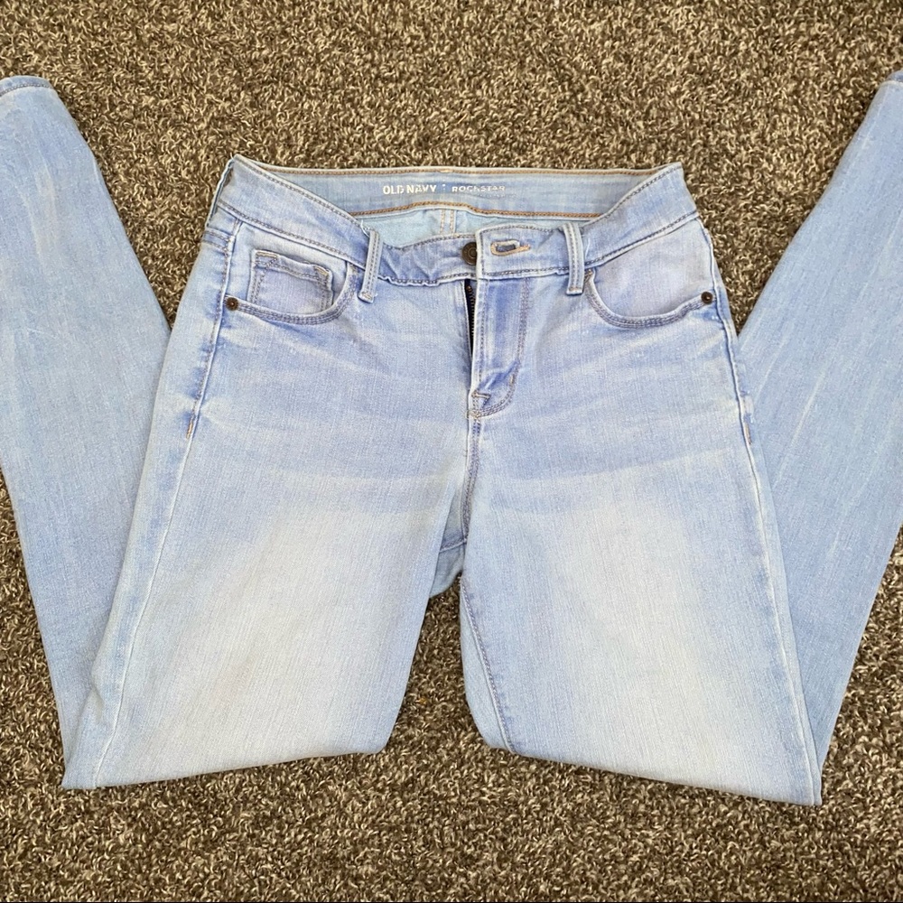 old navy rockstar jeans size 2 regular